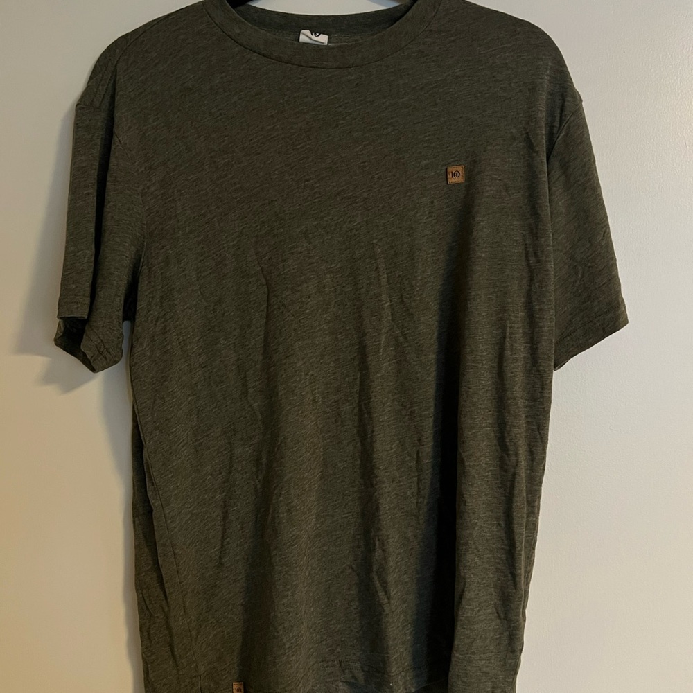 tentree Forest Green Short Sleeve Tee